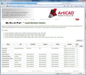 i-Design Lead Review Centre screenshot