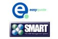Easyquote and SMART logos